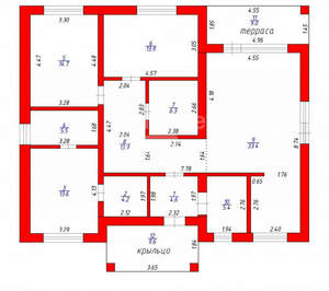 Дом 134м², 1-этажный, участок 1007 сот.