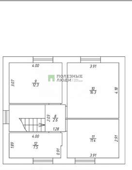 Дом 140м², 2-этажный, участок 13 сот.  