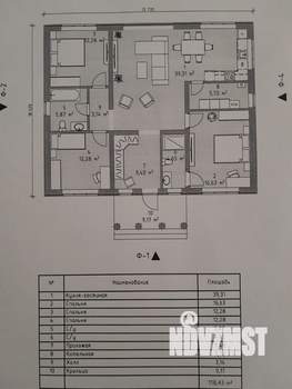 Дом 115м², 1-этажный, участок 10 сот.  