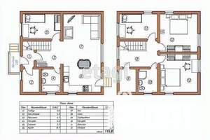 Дом 60м², 2-этажный, участок 6 сот.  