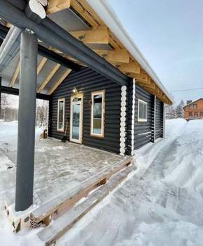 Дом 54м&sup2;, 1-этажный, участок 11 сот.  