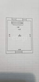 Дом 90м&sup2;, 2-этажный, участок 7 сот.  