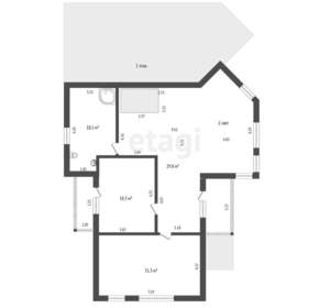 Дом 255м², 2-этажный, участок 18 сот.  