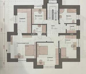 Дом 200м², 2-этажный, участок 12 сот.  