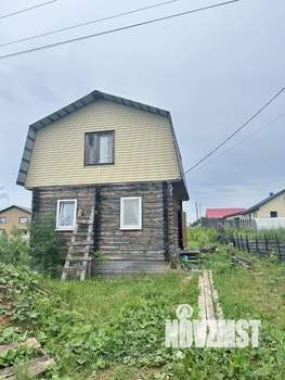 Дом 56м², 2-этажный, участок 10 сот.  