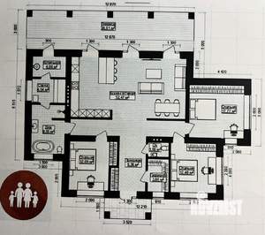 Дом 147м², 1-этажный, участок 10 сот.  