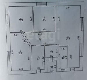 Дом 270м², 2-этажный, участок 15 сот.  