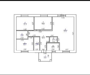 Дом 130м², 1-этажный, участок 10 сот.  