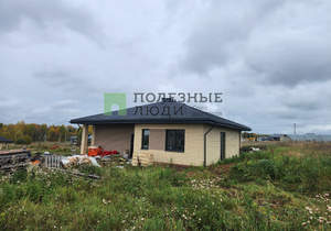 Дом 100м&sup2;, 1-этажный, участок 10 сот.  