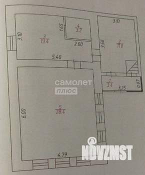 Дом 133м², 2-этажный, участок 754 сот.  