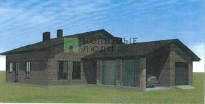 Дом 164м², 1-этажный, участок 10 сот.  