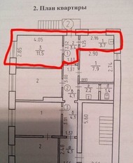 Комната в общежитии, на длительный срок, 11м2, 2/2 этаж