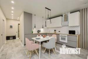 1-к квартира, посуточно, 55м2, 1/1 этаж