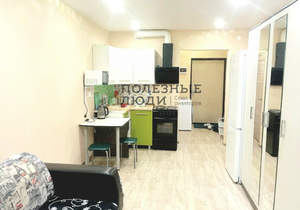 Студия квартира, на длительный срок, 34м2, 6/8 этаж