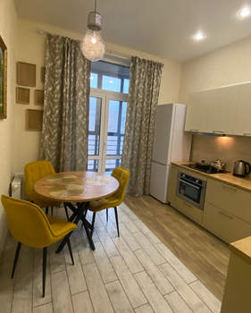 Студия квартира, на длительный срок, 40м2, 9/9 этаж