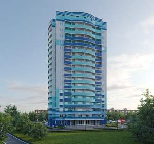 Студия квартира, на длительный срок, 23м2, 7/17 этаж