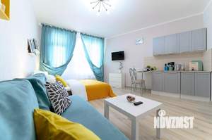 1-к квартира, посуточно, 44м2, 1/1 этаж