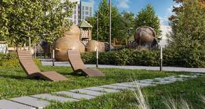 Студия квартира, на длительный срок, 31м2, 5/17 этаж