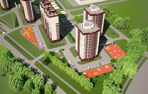 1-к квартира, на длительный срок, 30м2, 2/16 этаж