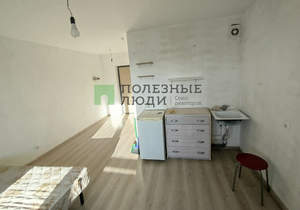 Студия квартира, на длительный срок, 24м2, 6/9 этаж