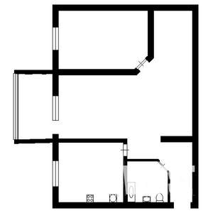 2-к квартира, на длительный срок, 44м2, 3/5 этаж