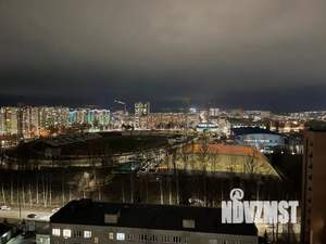 1-к квартира, посуточно, 44м2, 17/17 этаж