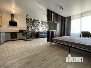 Студия квартира, на длительный срок, 46м2, 12/23 этаж