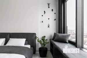 Студия квартира, посуточно, 50м2, 20/22 этаж