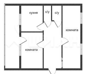 2-к квартира, на длительный срок, 50м2, 6/10 этаж