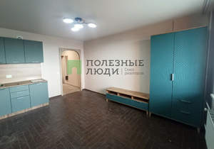 Студия квартира, на длительный срок, 24м2, 16/17 этаж