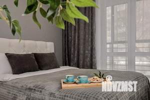 1-к квартира, посуточно, 44м2, 1/1 этаж