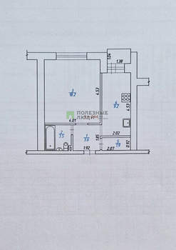 1-к квартира, на длительный срок, 36м2, 3/9 этаж