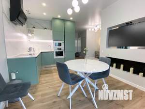 1-к квартира, посуточно, 46м2, 1/1 этаж