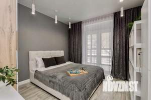 1-к квартира, посуточно, 44м2, 1/1 этаж