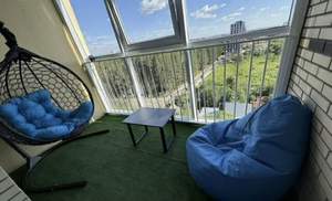 Студия квартира, на длительный срок, 25м2, 10/17 этаж