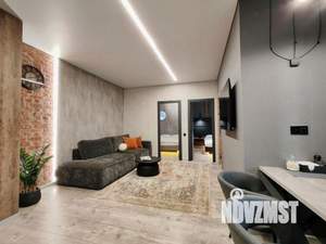 3-к квартира, посуточно, 53м2, 1/1 этаж