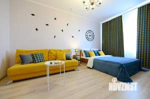 1-к квартира, посуточно, 44м2, 1/1 этаж