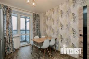 1-к квартира, посуточно, 40м2, 11/17 этаж