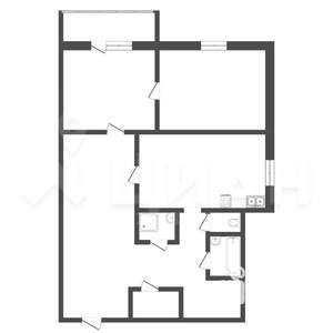 1-к квартира, на длительный срок, 36м2, 11/12 этаж