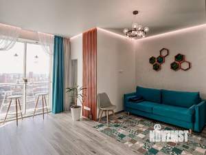 Студия квартира, посуточно, 48м2, 24/25 этаж