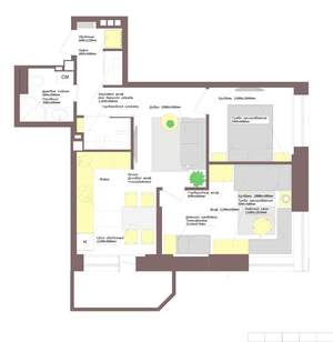 2-к квартира, на длительный срок, 50м2, 9/18 этаж