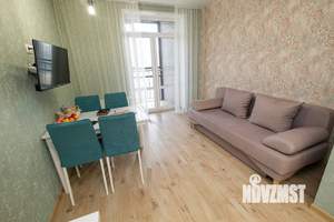 1-к квартира, посуточно, 41м2, 12/16 этаж