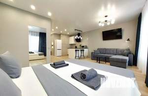 1-к квартира, посуточно, 45м2, 1/1 этаж