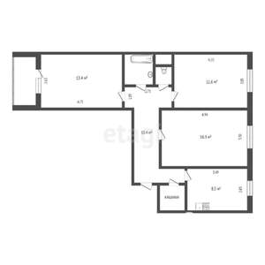 3-к квартира, на длительный срок, 100м2, 8/10 этаж