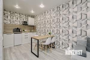 Студия квартира, на длительный срок, 40м2, 10/17 этаж