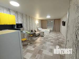 Студия квартира, посуточно, 40м2, 3/17 этаж