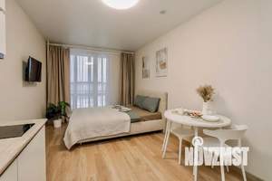 Студия квартира, посуточно, 25м2, 12/17 этаж