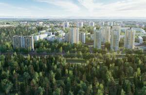 Студия квартира, на длительный срок, 30м2, 9/18 этаж