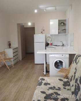 Студия квартира, на длительный срок, 24м2, 5/18 этаж