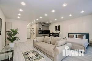 1-к квартира, посуточно, 45м2, 1/1 этаж